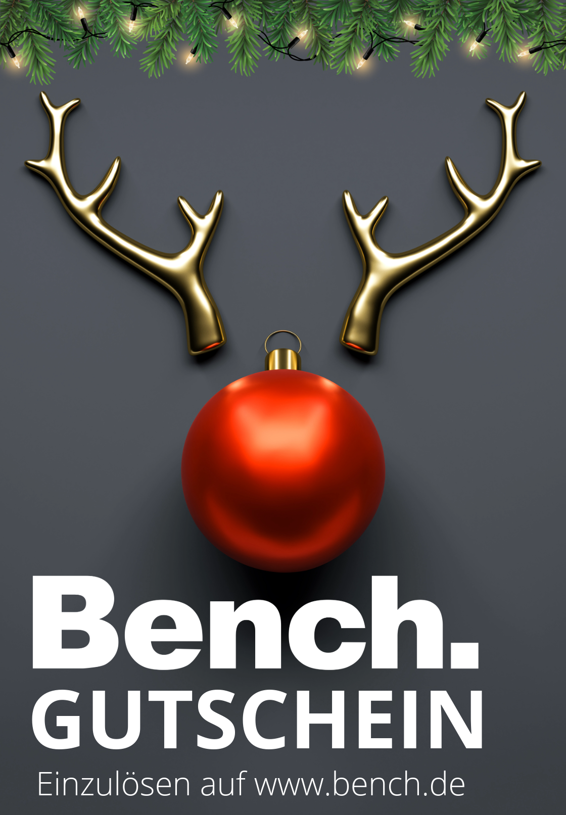 Bench - Digitaler Geschenkgutschein