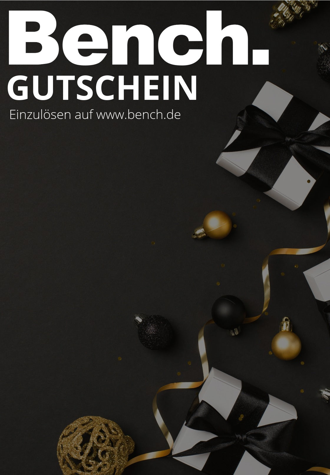 Bench - Digitaler Geschenkgutschein