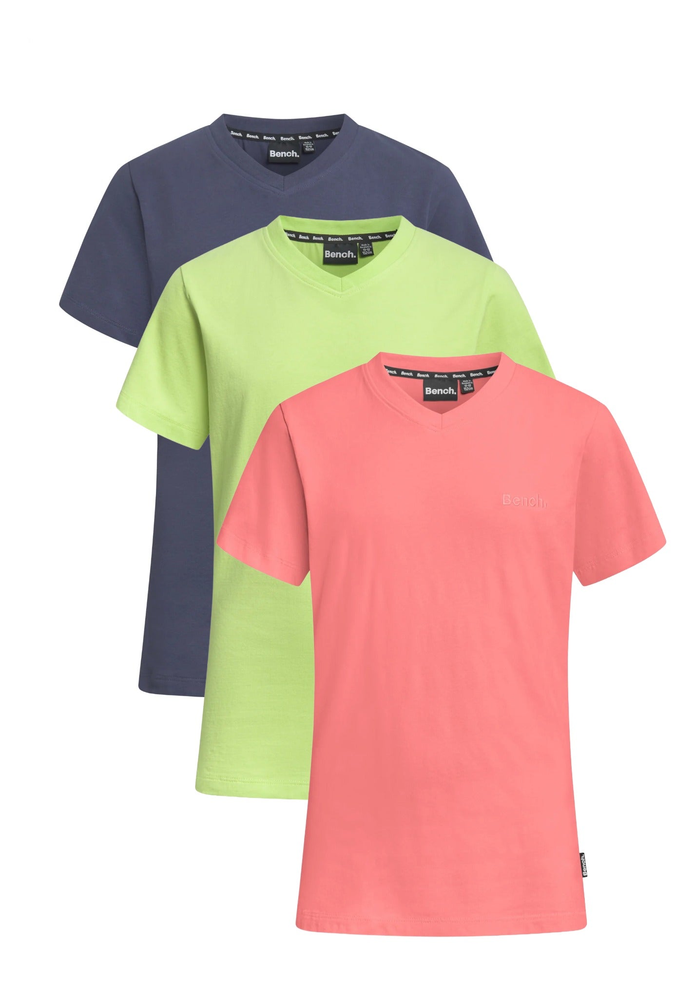 ADLIN Mädchen T-Shirt 3er Pack